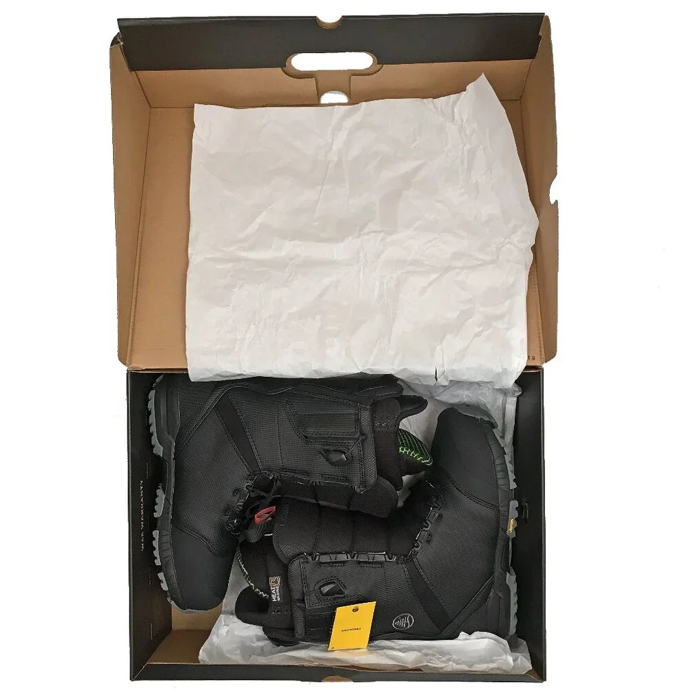 NEW! $580 Burton Tourist Speedzone Snowboard Boots! Size 8 Black Splitboard